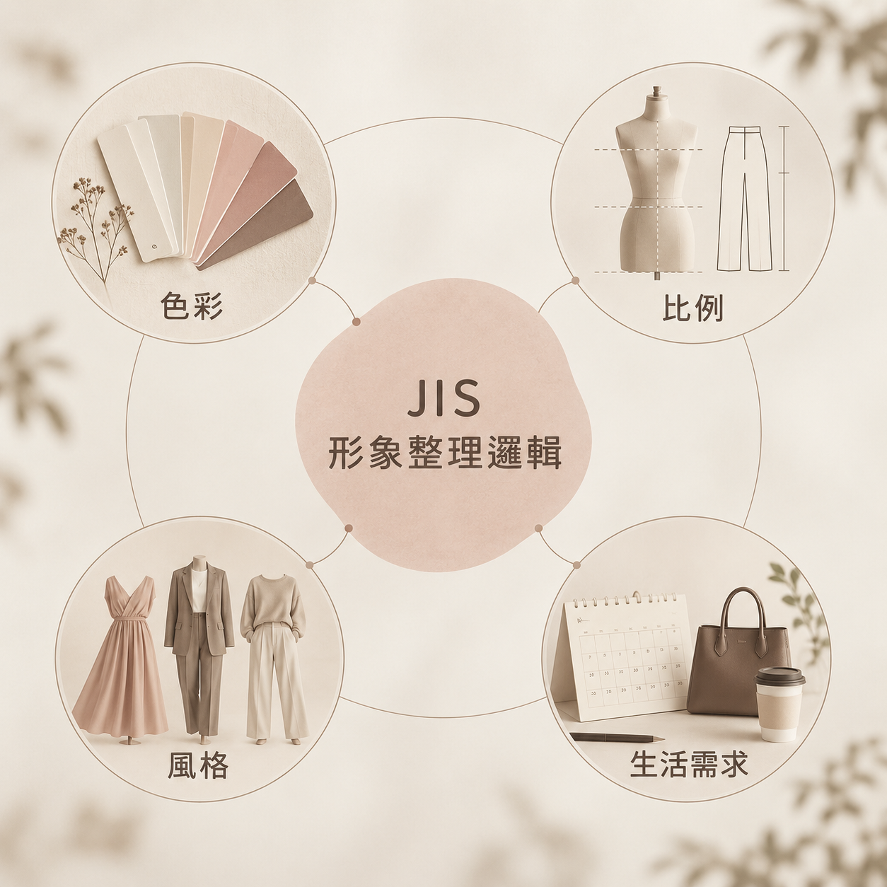 JIS衣櫃整理的色彩比例風格與生活需求