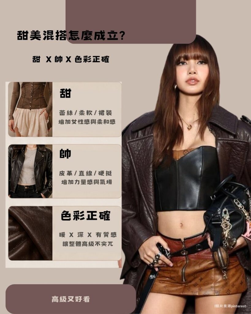 季型決定的是色彩方向，不是把風格鎖死。晚秋一樣可以走甜美混搭。