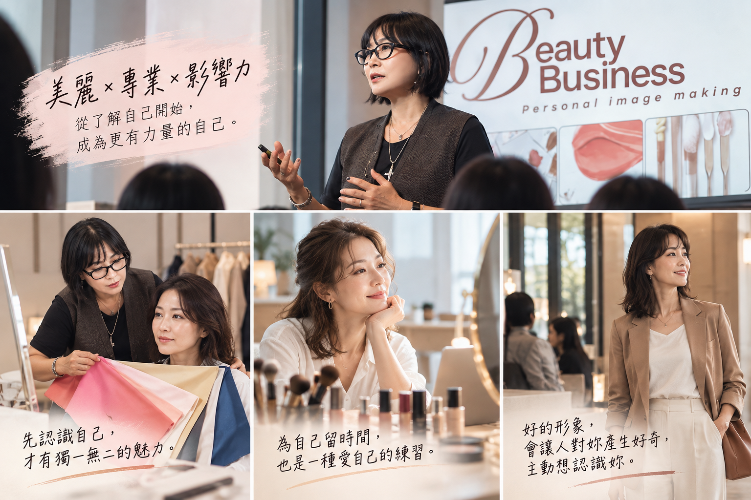 專業女性透過個人形象建立辨識度與個人品牌